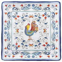 Посуда прочая Tognana 54704 Platou de servire 28x28cm Rooster, melamina