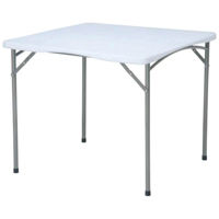 Masă Hydro S Masa plianta patrata, 88x88x74, Alb