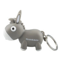 Брелок Munkees Donkey LED Light & Sound, 1110