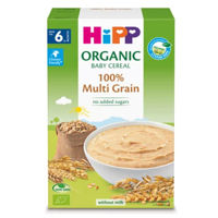 Terci fara lapte HIPP Organic multicereale (6+ luni) 200 g