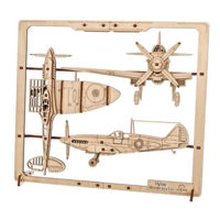 Конструктор Ugears 57172 Avionul în ramă