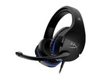 Игровая гарнитура HyperX Cloud Stinger PS4, драйвер 50 мм, 30 Ом, 18–23000 Гц, 102 дБ, 275 г, 3,5 мм