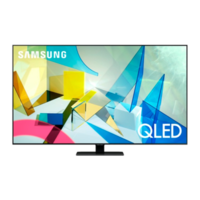 75" LED TV Samsung QE75Q80AAUXUA, Black