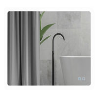 Зеркало для ванной Bayro Gama 800x800 LED touch c подогревом