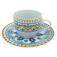 Набор посуды Tognana 33416 Набор чашек с блюдцами 6шт, 180ml Alhambra