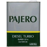 Масло Mitsubishi 10W-30 CF-4 PAJERO DIESEL TURBO 4L