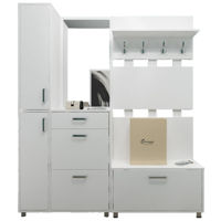 Мебель для прихожей Fabrik Home Mirella 1800 белый ясень