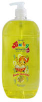 Șampon Viantic Baby pentru fetiță cu ulei de cătină și proteine de grâu, 1L