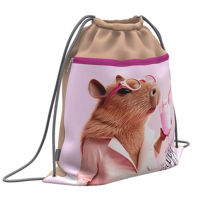 Rucsac pentru copii Erich Krause 63837 Sac pentru incaltaminte CapyBarbara (cu buzunar)