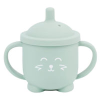 Cană cu pai Babymoov A005009 Cana cu pai din silicon Vulpita