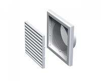 Grila ventilatie plastic patrata 154 x 154 mm / D.100 MV 100vs  VENTS