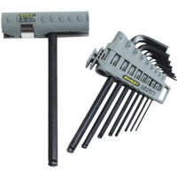 Set de unelte de mână Stanley 0-89-904 Set de chei hexagonale Fatmax 9 buc 1.5-10mm
