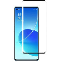 Стекло защитное для смартфона Helmet Diamond Glass 4D Oppo Reno 6 Pro 5G, Black