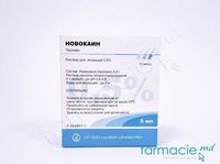 Novocaina sol. inj. 0,5%  5 ml N5x2