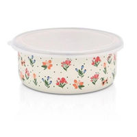 Контейнер для хранения пищи Promstore 57061 Recipient emailat Fiorella 16cm, 1.3L, capac din plastic