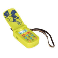 Игрушка Battat BX1749Z Telefon de jucărie cu dictofon galben, cod 57765