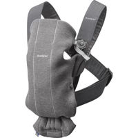 Кенгуру BabyBjorn 021018E1 Mini Grey 3D Mesh cu pozitii multiple de purtare