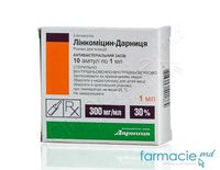 Lincomicin-Darnita sol. inj. 300mg/ml 1 ml N10