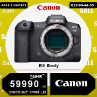 Canon R5 body (DISCOUNT 17000 lei)