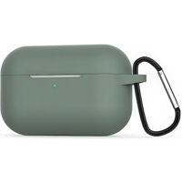 Чехол для наушников Helmet Airpods Pro 2, silicone, Dark Green
