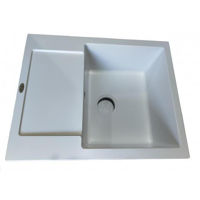 Chiuvetă bucătărie Tornado SOFIA 620*500 White