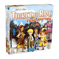 Настольная игра Asmodee 721827 Ticket to Ride. Prima călătorie, cod 58168