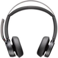 Гарнитура беспроводная Bluetooth Poly Voyager Focus 2 Microsoft Teams Certified USB-C-C Headset +USB-C/A Adapter +Charging Stand (9T9J6AA)