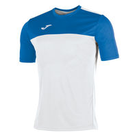 T-SHIRT WINNER WHITE-ROYAL S/S