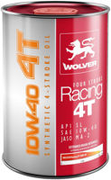 Масло Wolver 10W-40 FOUR STROKE RACING 4T SAE 1L ж/б