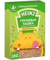 Каша HEINZ Я ПРОБУЮ Гипоаллергенная, Гречневая (4 месяца) 180г