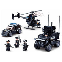 Set de construcție Sluban B0809 Police Set