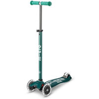 Самокат Micro MMD170 Maxi Deluxe ECO LED Green