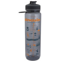 Бутылочка для воды Pinguin Tritan Sport Bottle 1,0 L grey