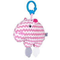 Игрушка-подвеска BaliBazoo 80426 Knit Hippo