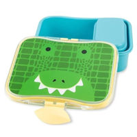 Контейнер для хранения пищи Skip Hop 9N762910 Kit pentru pranz Zoo Crocodil