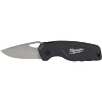 Нож походный Milwaukee 4932493342 Cuțit pliabil de buzunar compact negru