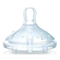 Suzetă Nuby ID0015 Соска д/бутылок ID1192/1193/1194 2шт медл.поток