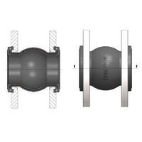 cumpără Racord flexibil cu flanse dn125 pn10-16 L=14.5cm 8 gauri Wato în Chișinău