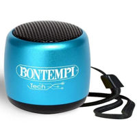 Колонка портативная Bluetooth Bontempi 490110 Мини колонка Голубая