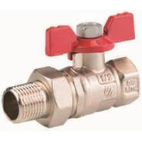 Supapă de închidere Arco 38716 Robinet cu bilă cu olandez, Ø1/2"Fx3/4"M, PN40, TURIA