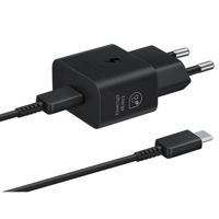 Зарядное устройство сетевое Samsung EP-T2510 25W Power Adapter 25W Power Adapter (with C to C Cable) Black