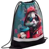 Детский рюкзак Erich Krause 62853 Sac pentru incaltaminte Coffee Mania