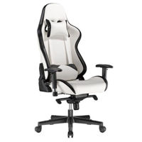 Офисное кресло Lumi CH06-36, Black/White, PVC Leather