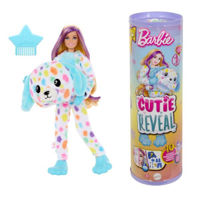 Кукла Barbie HRK41 Barbie într-un costum de dalmațian, de pluș