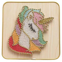 Набор для творчества miscellaneous DHBB28033 Set String Art 20x20 Unicorn