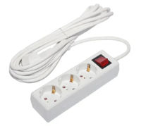 Фильтр электрический BACHMANN 3842045 SELLY с выкл, 3 x5,0м