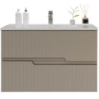 Dulap pentru lavoar Bayro suspendat Santos Allegro 800 Gri ​​Deschis