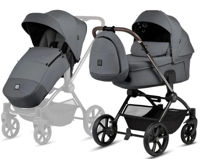 Детская коляска Tutis 2in1 GIO PLUS Grigio Grey (1552133)