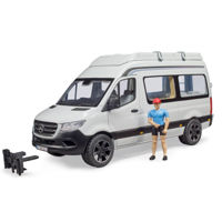 Машина Bruder 2672 MB Sprinter Camper cu sofer, 50740