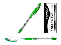 Ручка шариковая PT-335 soft ink, зеленая